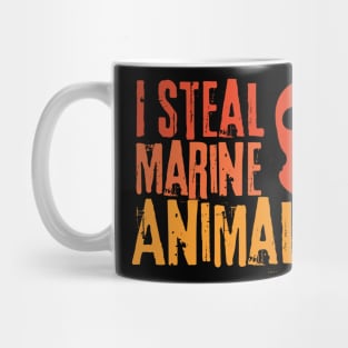 i steal marine animals Mug